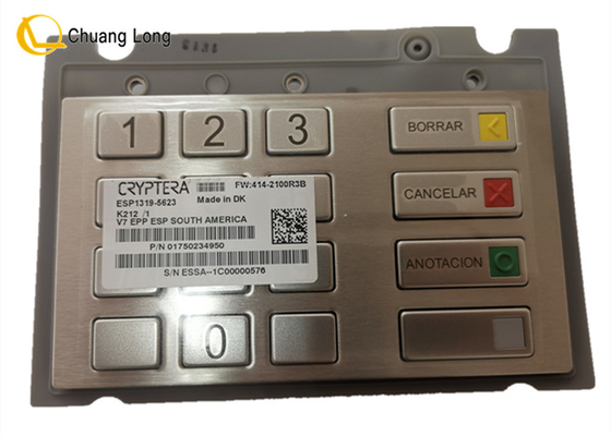 ATM機械部品 ディーボルト・ニックスドルフ DN V7 EPPキーボード キーボード ピンパッド 01750234950 750234950