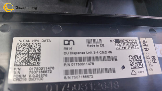ATM機械部品 ディーボルト・ニックスドルフ DU ディスペンサー ユニット 3-4 CMD V6 01750312648 1750312648