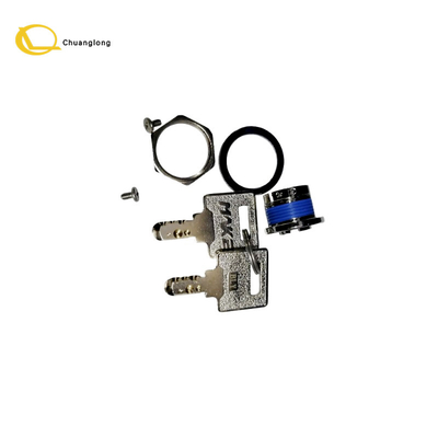 HyosungATMマシンパーツ HCDUキャッシュ カセットロック 2つのキーとストライカー 4240000020-1