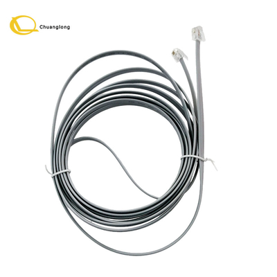 NCR ATM 機械部品 12 フィート 4M RJ11 から RJ11 シャッターケーブル 0090023178