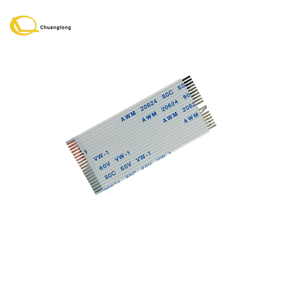 NCR AWM 2896 80c 30v vw-1-f-19ピン リボンケーブル 19ピン L46mm x W20mm 厚さ 0.2mm 009-0025446-06