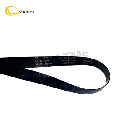 14x344x0.8mm ATM スペアパーツ Hyosung GCDU 小型搬送ベルト Hyosung Tranax Hitachi 2K ディスペンサーベルト用