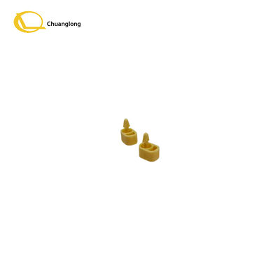 P/N: 1750053977-4 | Wincor ATM CMD V4 Clamp Guide Pulley - Plastic (Yellow)