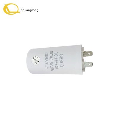 お買い得 CBB60 60μF 450V AC モーターラン コンデンサ 2ワイヤー 50/60Hz 50×95mm NCR ウィンコー ダイボルドATM CRMセルフセルフキオスク 銀行機 備品 オンライン