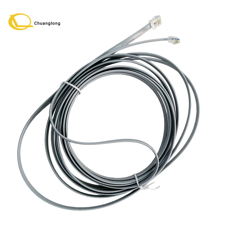 NCR ATM 機械部品 12 フィート 4M RJ11 から RJ11 シャッターケーブル 0090023178