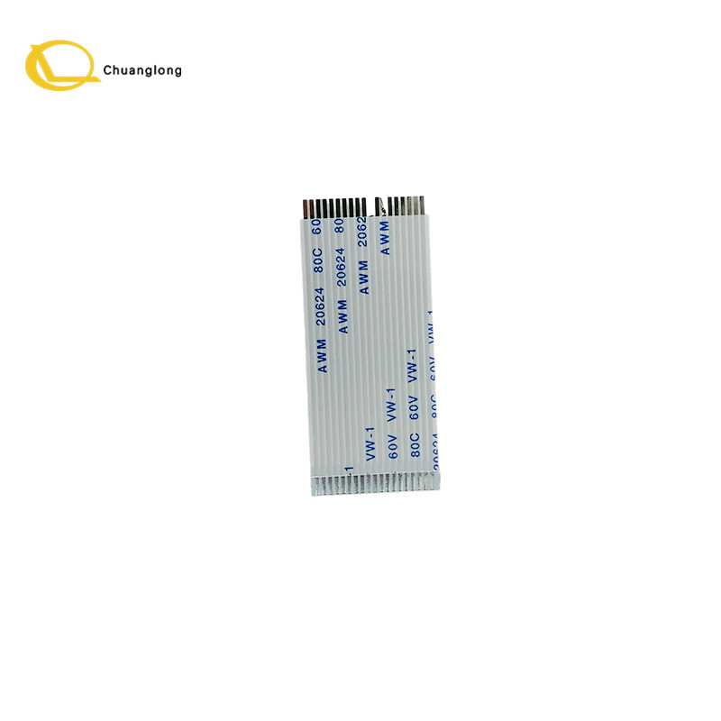 NCR AWM 2896 80c 30v vw-1-f-19ピン リボンケーブル 19ピン L46mm x W20mm 厚さ 0.2mm 009-0025446-06