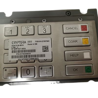 お買い得 01750255914 Diebold Nixdorf 1750255914 EPP V7 ESP INT ピンパッド 南アメリカ キーボードATM パーツ オンライン