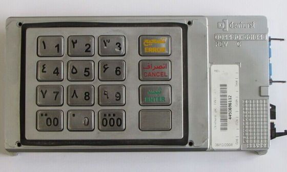 お買い得 445-0661848 NCRの外的人格58xx EPPのキーボード4450661848 NCR Selfserv自動支払機Pinpad オンライン